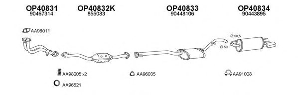 VENEPORTE 400432 Exhaust System